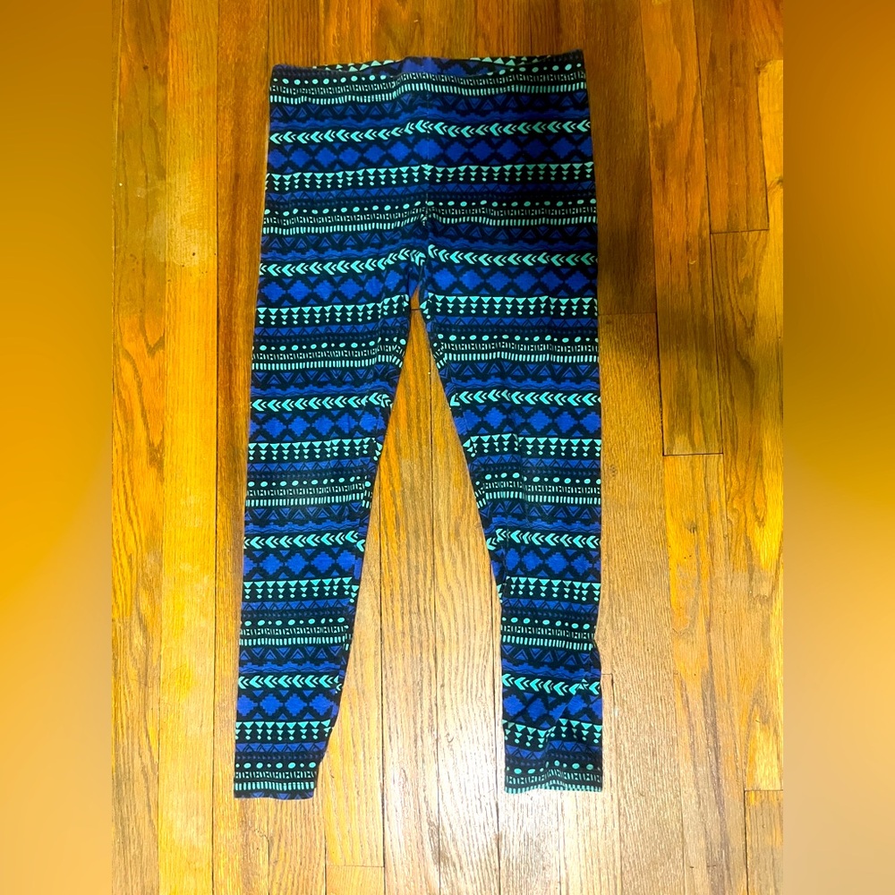 Fun patterned leggings